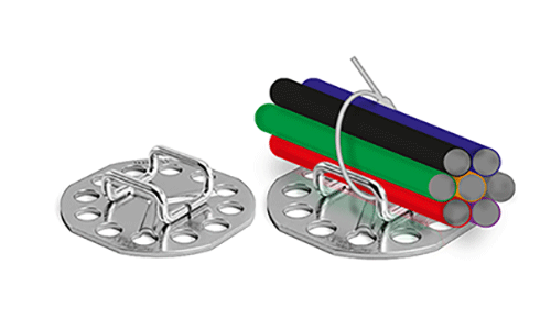 bigHead® Cable tyrap for looping cable-ties in place