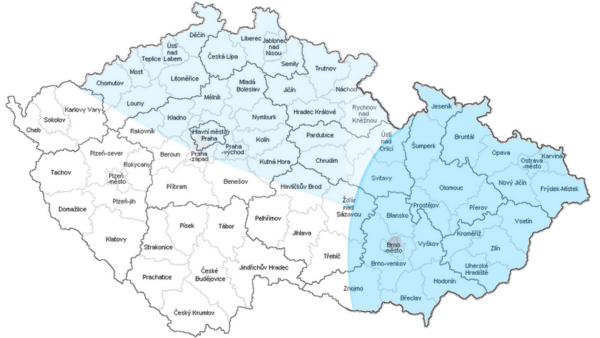 Map Czechia 2
