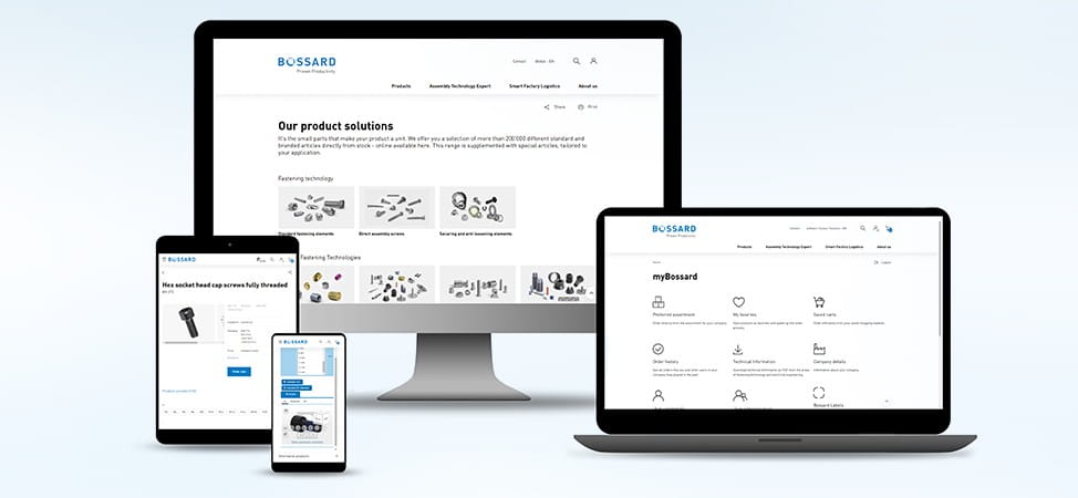banner e-shop devices