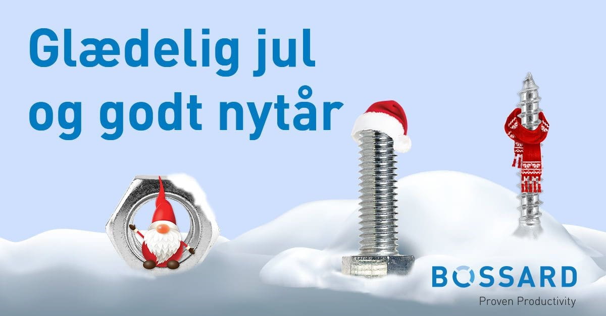 Glædelig jul fra Bossard