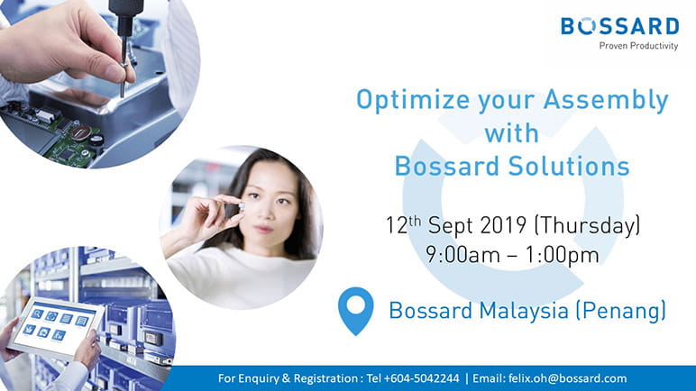 Optimize your Assembly with Bossard Solutions