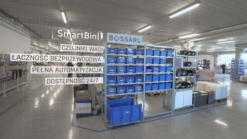 System Bossard SmartBin w fabryce Garo Polska