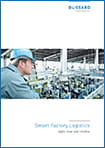 Titelseite von der Smart Factory Logistics Broschüre
