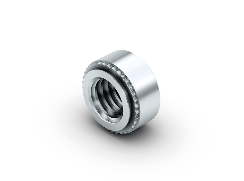 Clinching bolt and nut