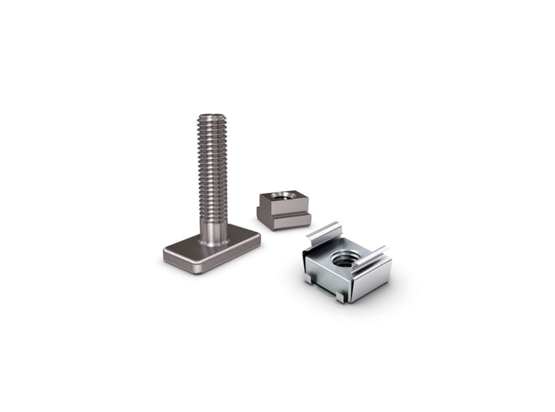 Fasteners for C-rails