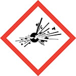 Gefahrenpiktogramm - Explosiv