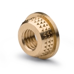 TAPPEX® MICROBARB® Gewindeeinsatz aus Messing zum Einpressen