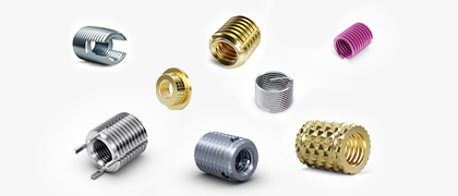 Threaded inserts