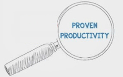Proven productivity