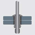 Standard speed rivets