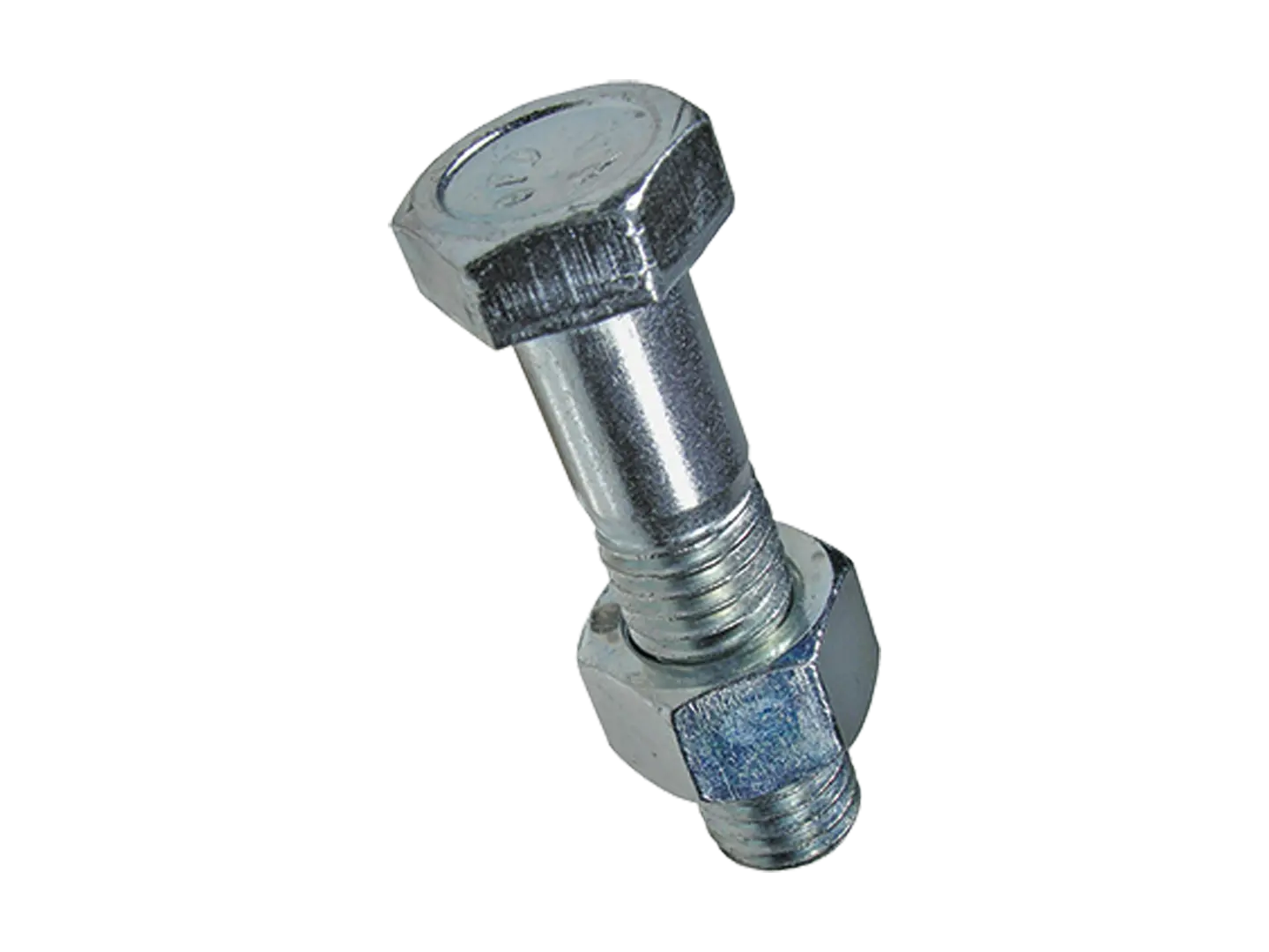 BN 3542 | Sekskantskruer med delgevind og sekskantmøtrik