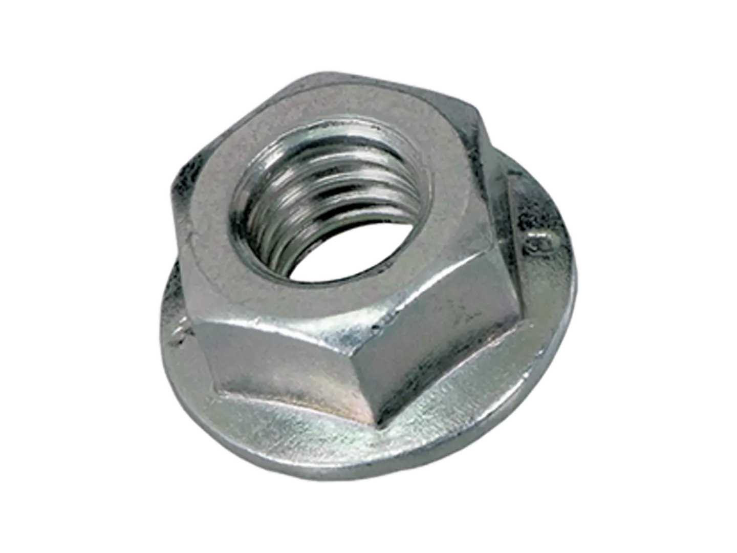 BN 20230 | Sekskantede flangemøtrikker med spærretænder