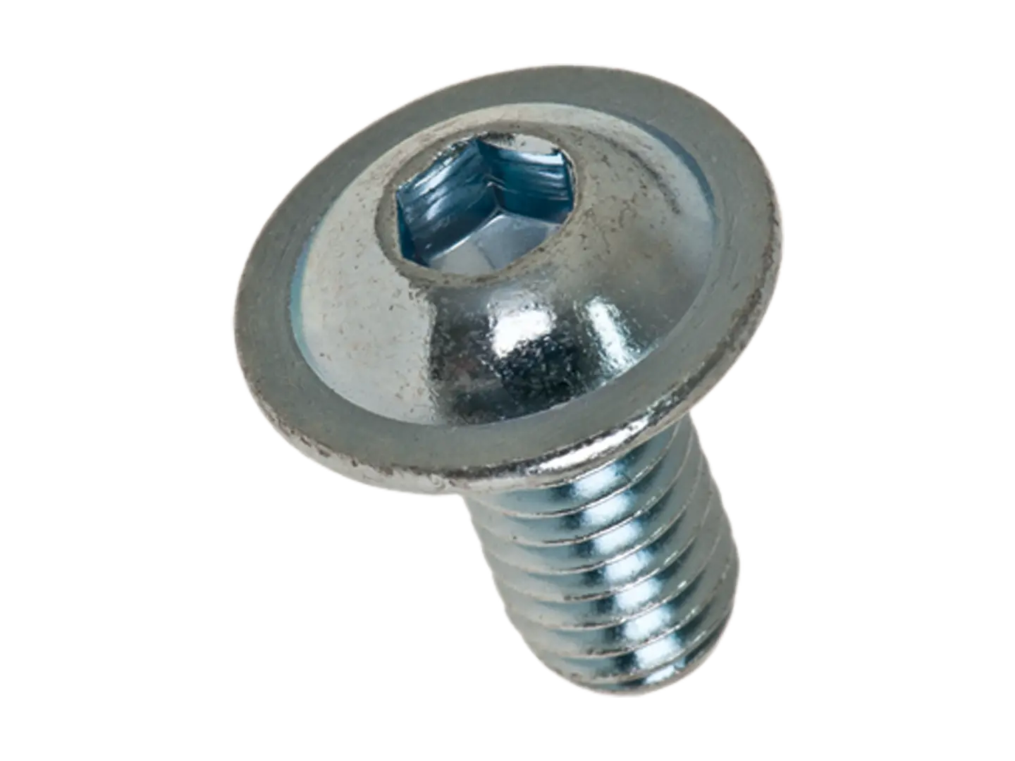 BN 30104 | Flangehoved skruer med indvendig sekskant, fuldt / delgevind