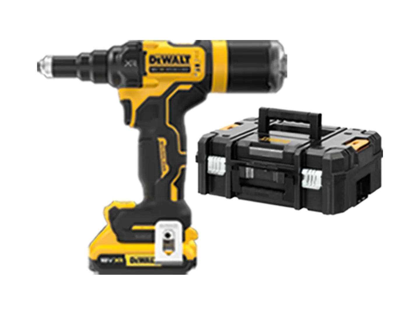 BN 53355 | Batteridrevet nitteværktøj i T STAK™-kitbox, fuldt udstyret