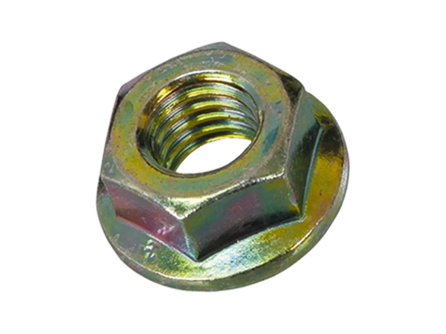 BN 80014 | Sekskantede flangemøtrikker med spærretænder