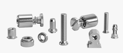 Fixations auto-sertissables et perçantes