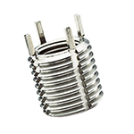 KEENSERTS® Inserti filettati con on 4 chiavi di ancoraggio