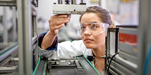 Female engineer