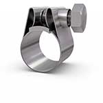 Mikalor hose clamps with worm gear