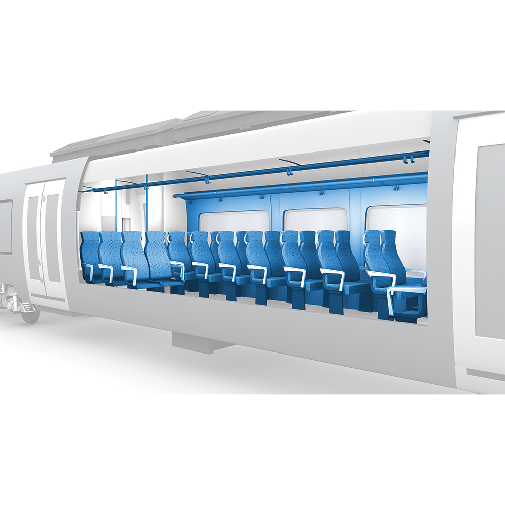 Interior of Railcar Vehicles